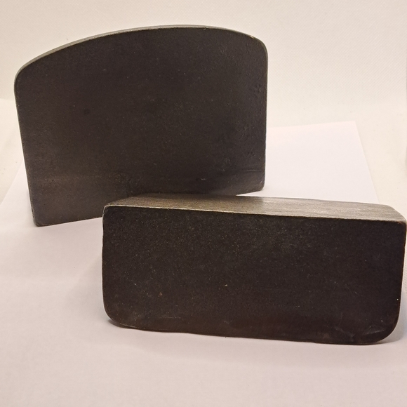 Antique brass bradley & hubbard bookends with lion 1900 - Picture 4 of 6